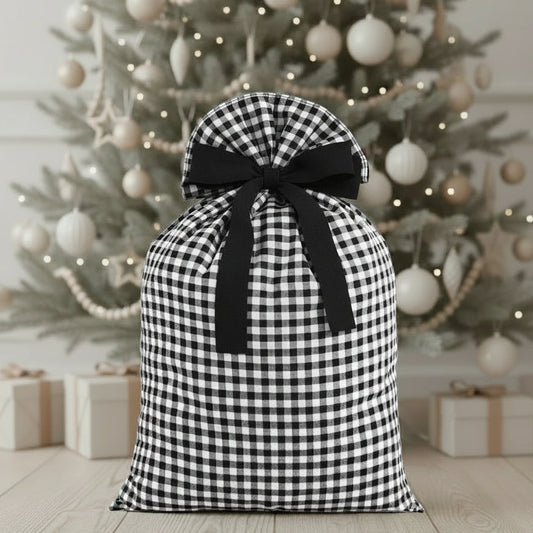 Santa Sack Gingham