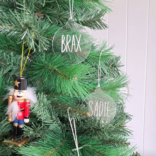 Bauble Christmas Ornament - Lou James Creations