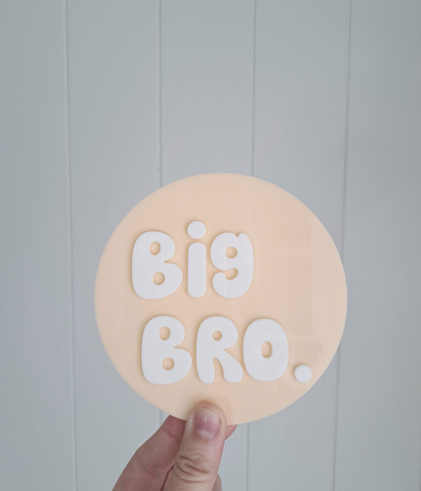 Big Bro Announcement Plaque - Lou James Creations