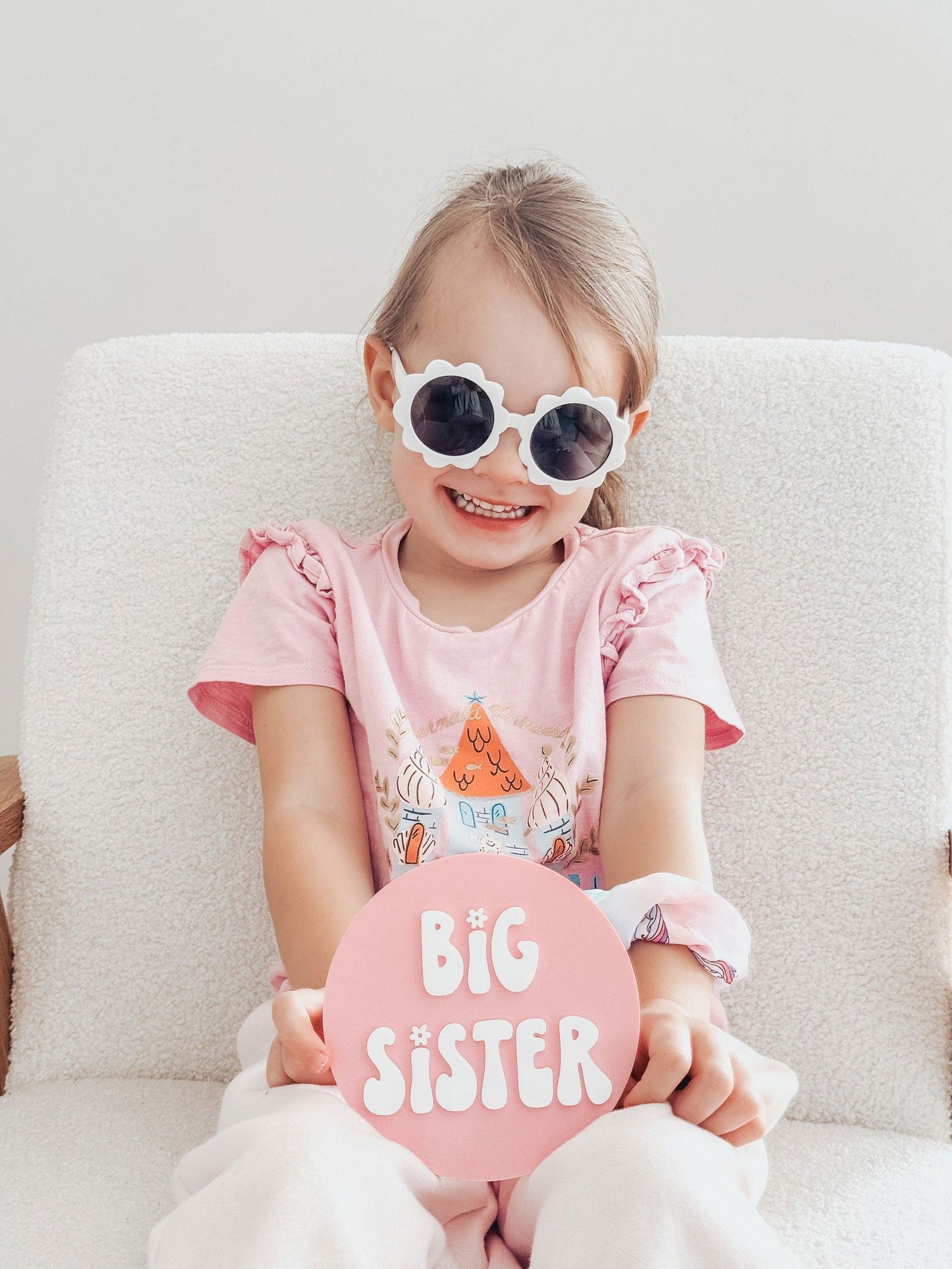 Big Sister Announcement Plaque - Lou James Creations
