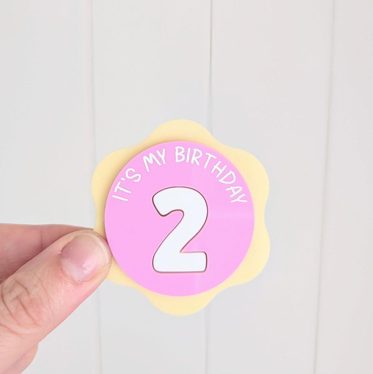 Birthday Badge - Lou James Creations