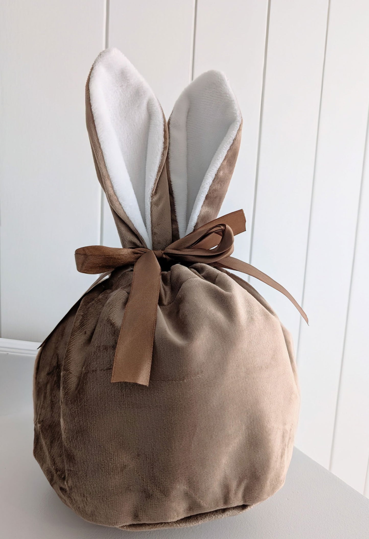 Bunny Velvet Pouch - Lou James Creations