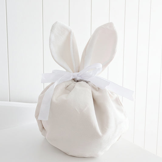 Bunny Velvet Pouch - Lou James Creations