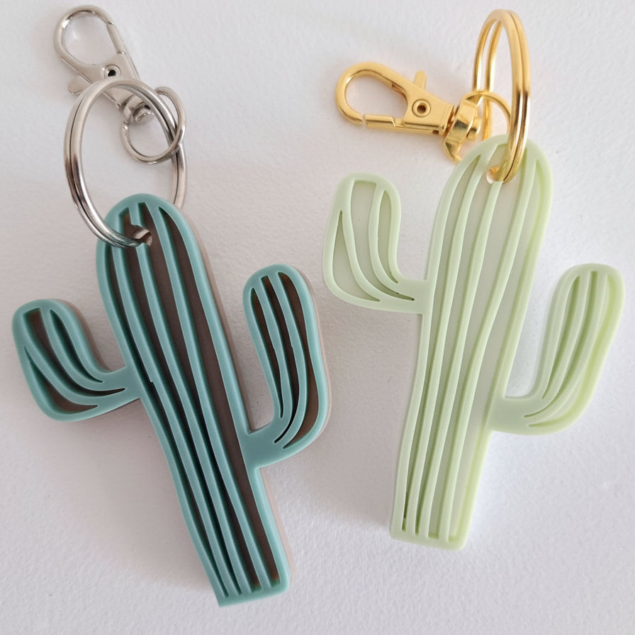 Cactus Keyring - Lou James Creations