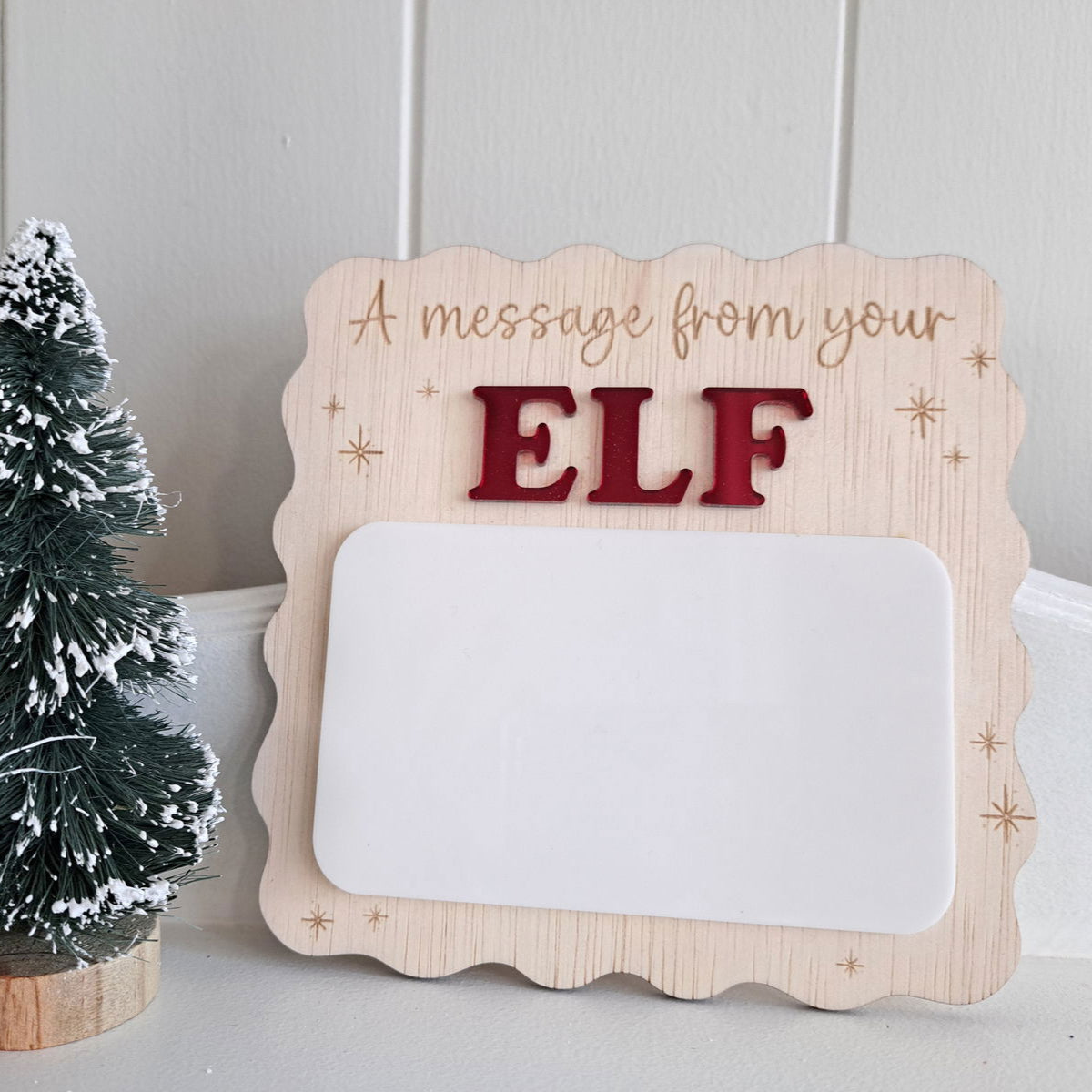 Christmas Elf Message Board - Lou James Creations