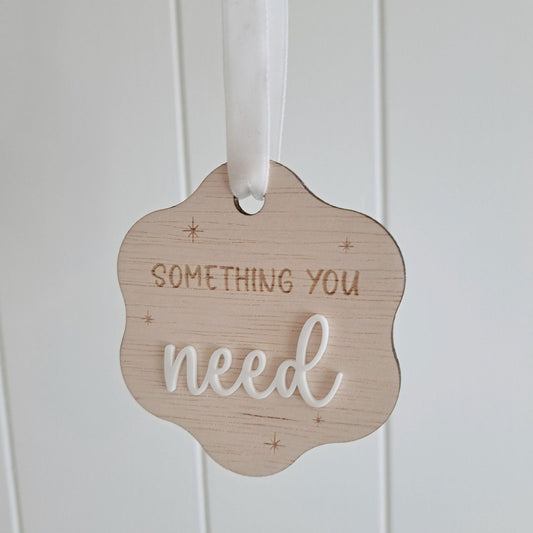 Christmas Gift Tag Set - 'Something you' - Lou James Creations