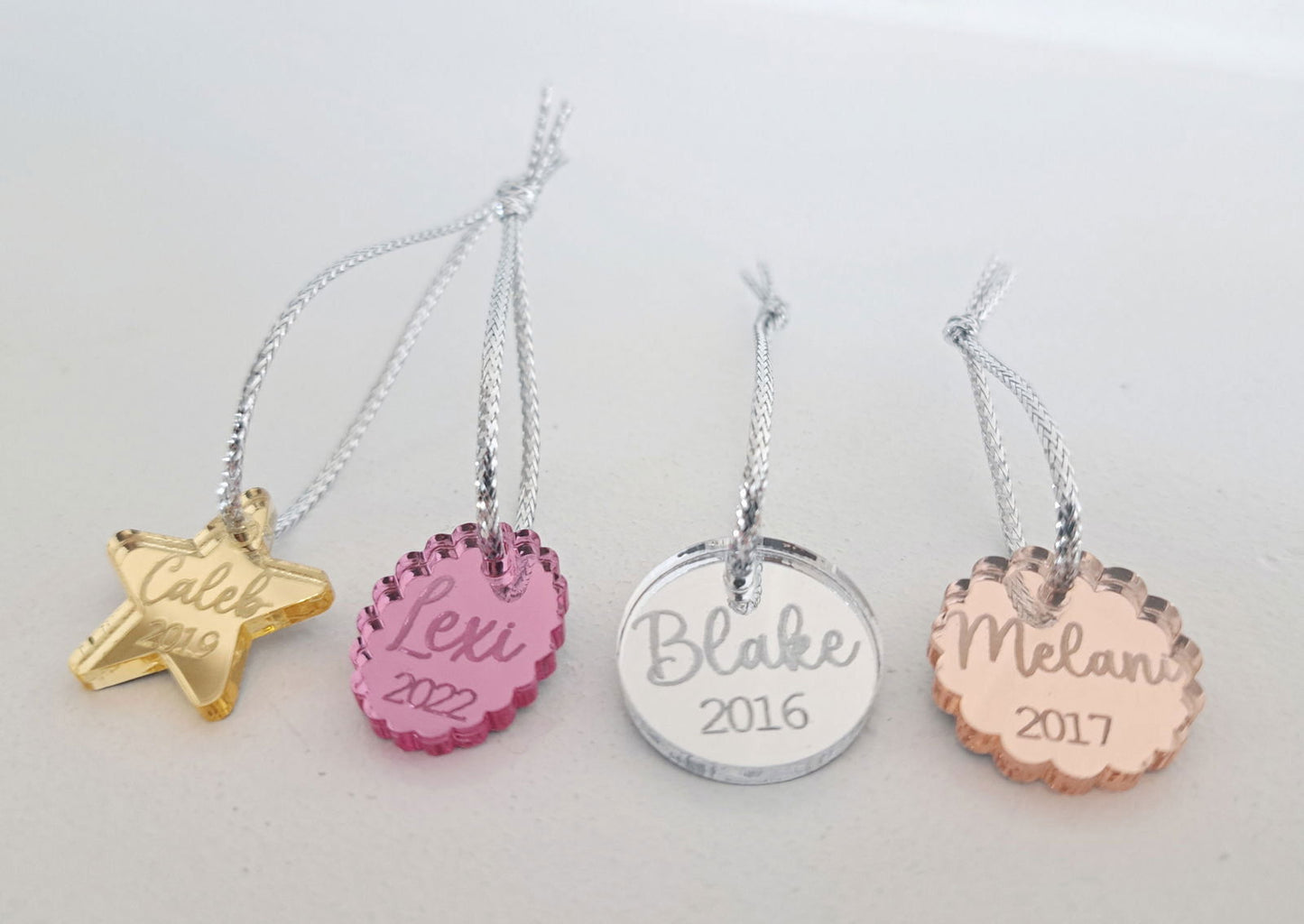 Christmas Ornament Tags - Set of 19 - Lou James Creations