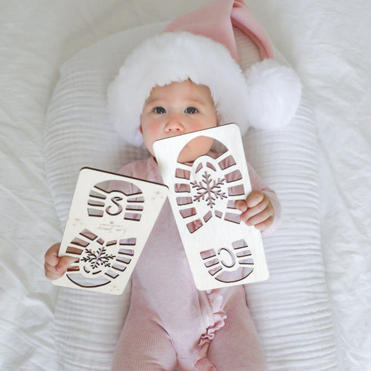 Christmas Santa Boot Stencils - Lou James Creations
