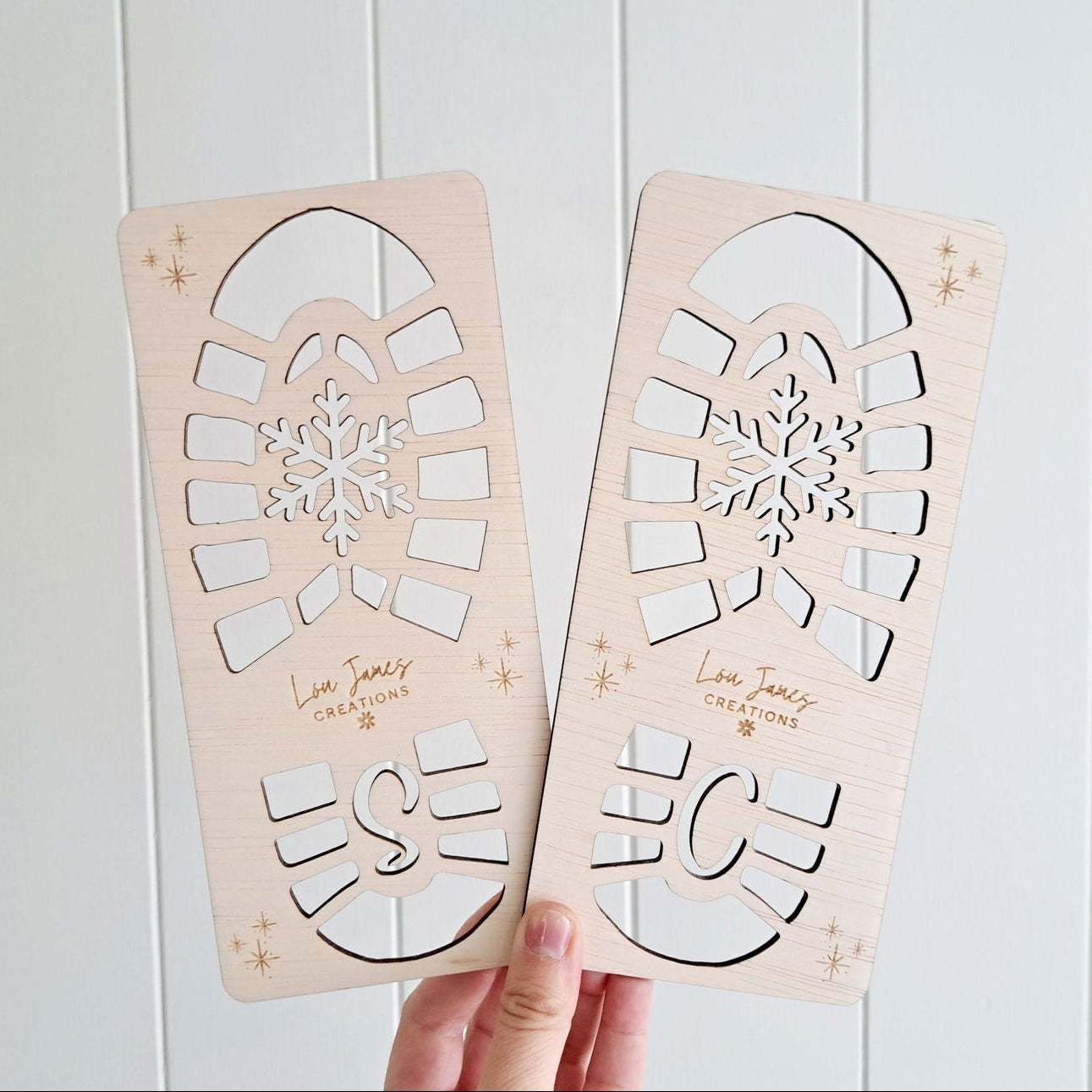 Christmas Santa Boot Stencils - Lou James Creations