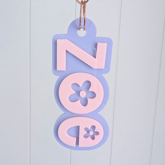 Daisy Bag Tag - Lou James Creations
