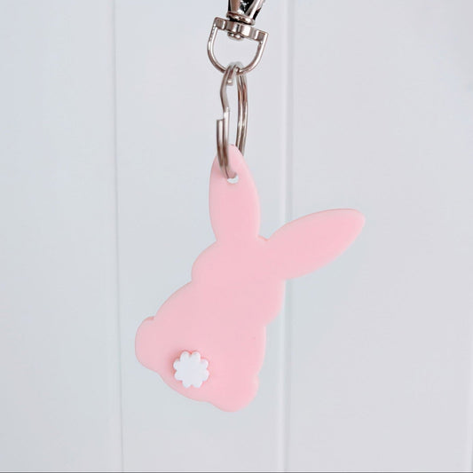 Easter Bunny Keyring - Lou James Creations