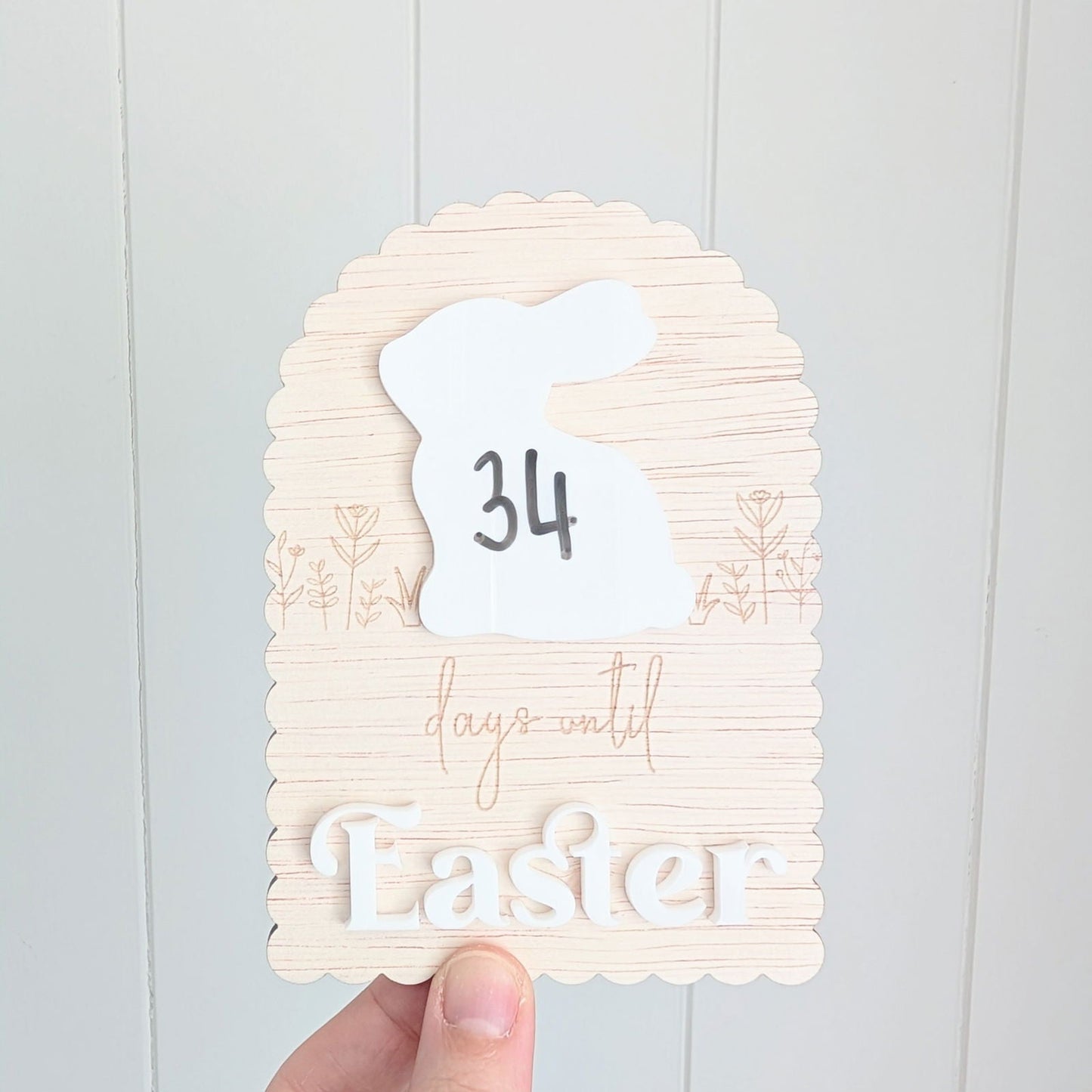 Easter Countdown Fridge Magnet - Lou James Creations