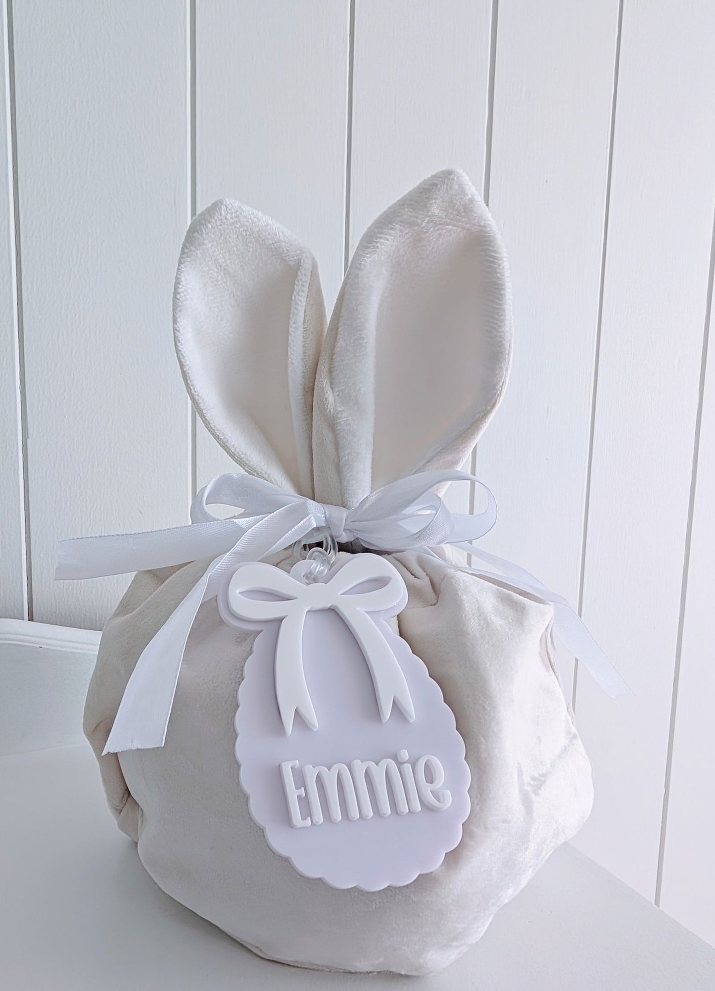 Easter Egg Bow Tag - Lou James Creations