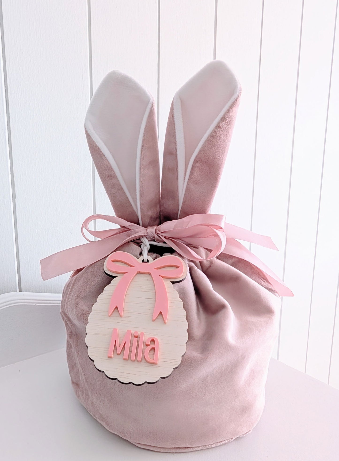 Easter Egg Bow Tag - Lou James Creations