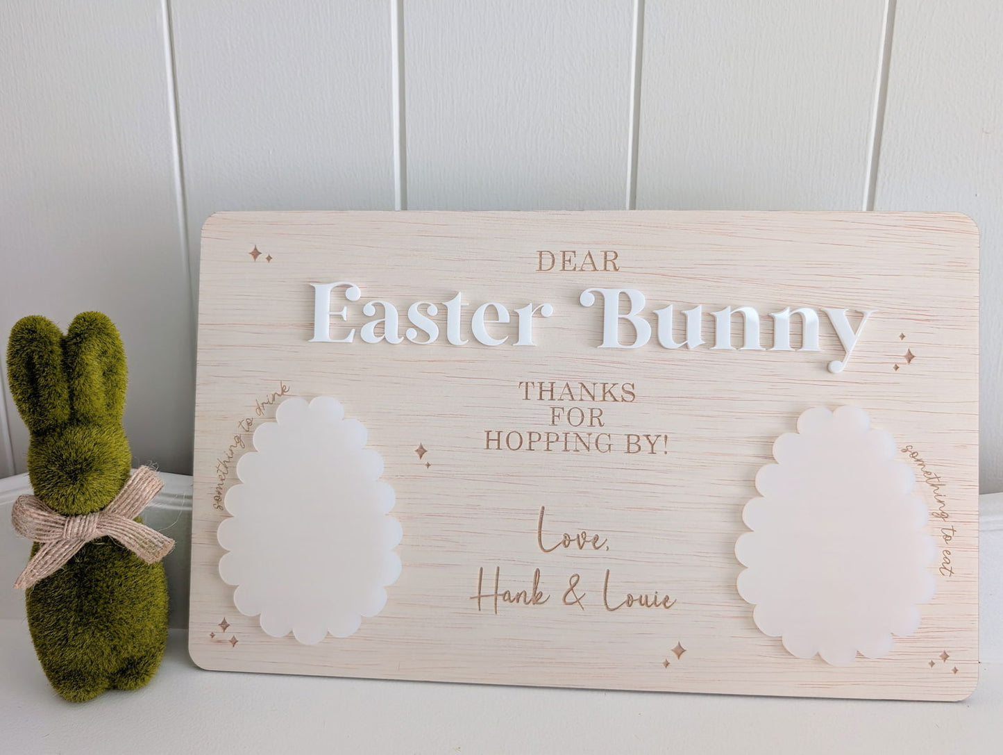 Easter Eve Scallop Treat Board - Lou James Creations