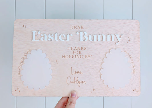 Easter Eve Scallop Treat Board - Lou James Creations