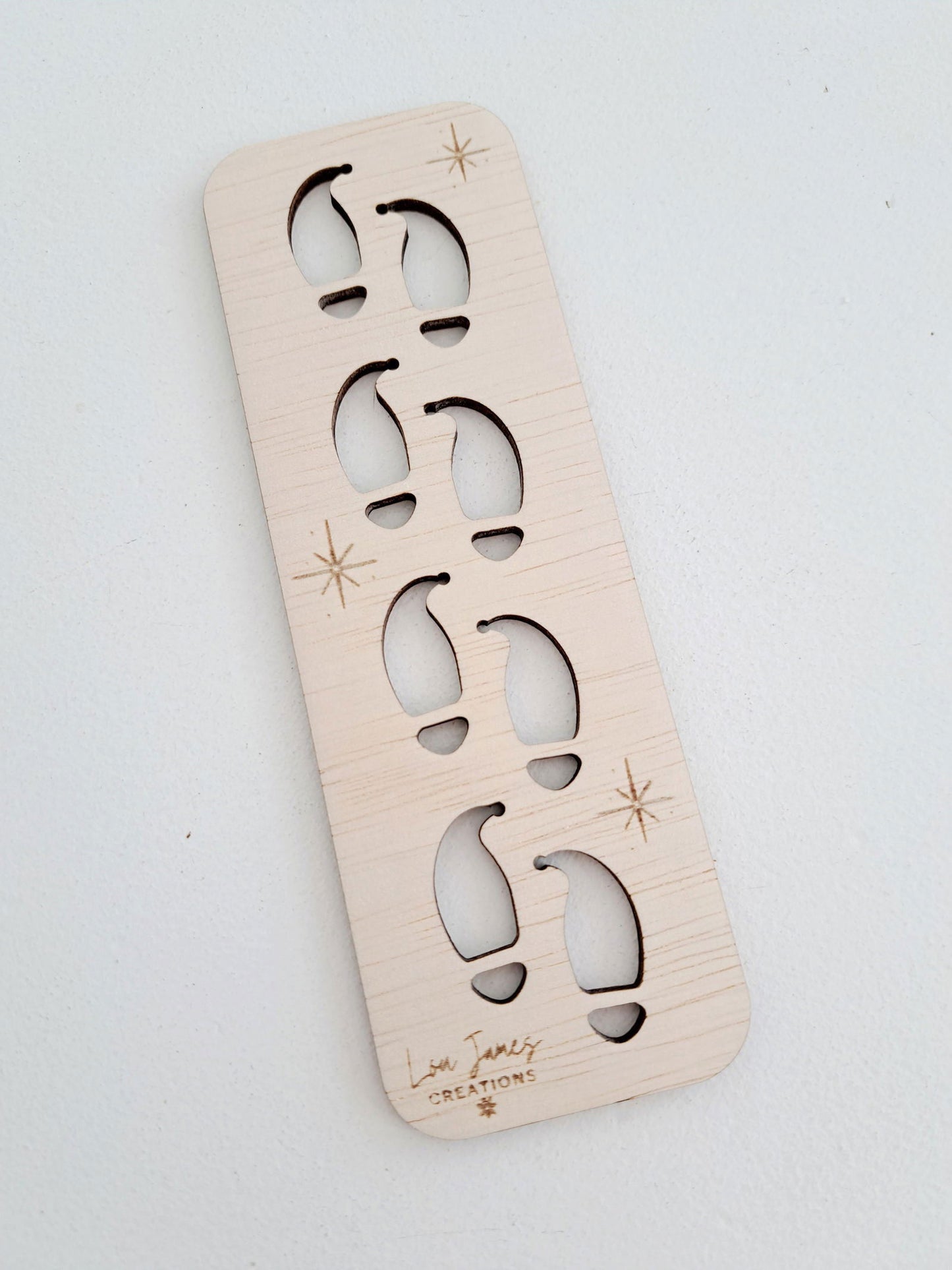 Elf Feet Stencils - Lou James Creations