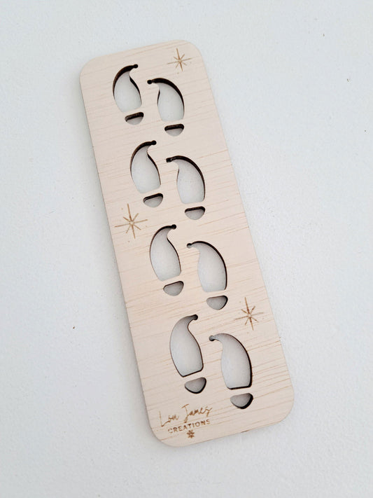 Elf Feet Stencils - Lou James Creations