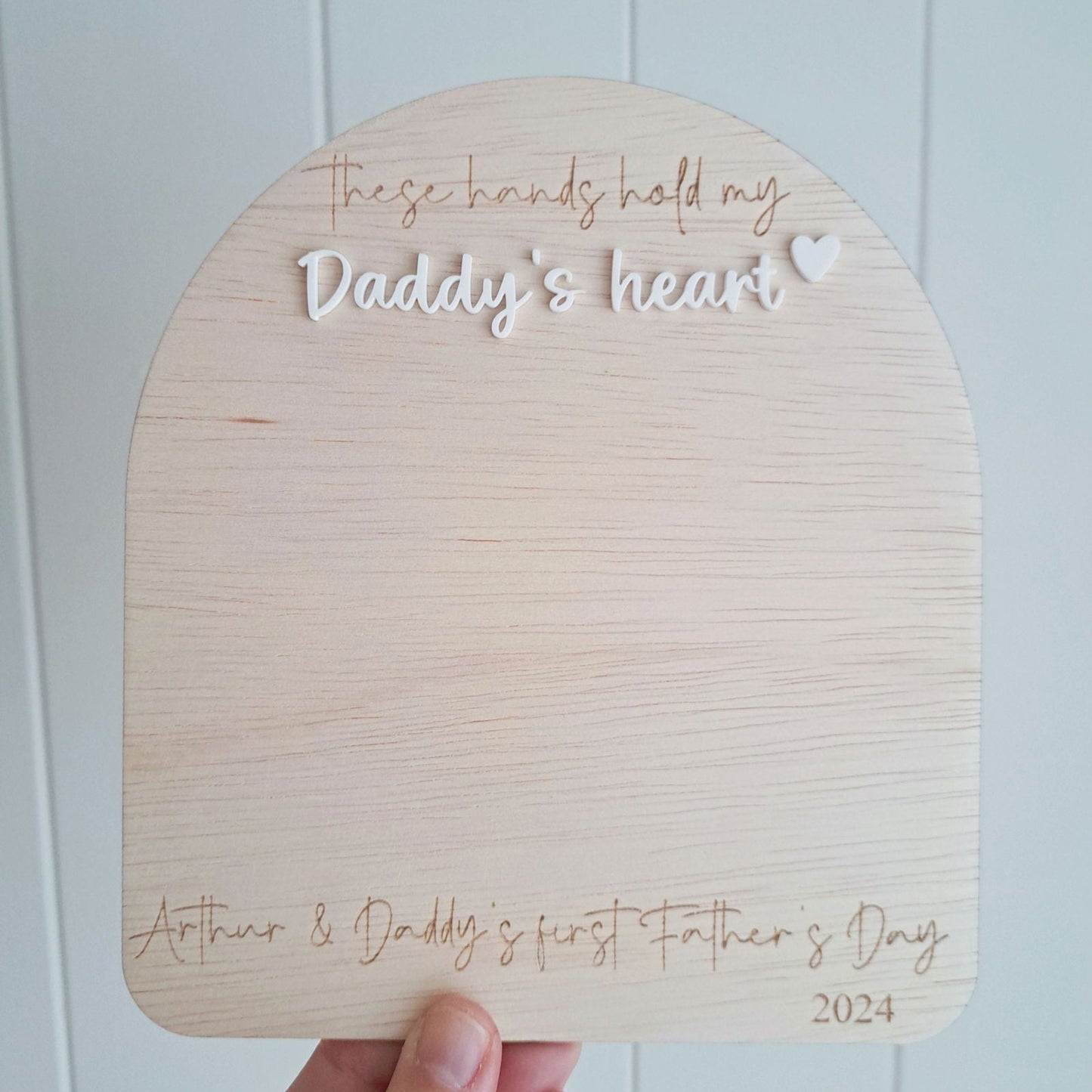 First Father's Day Arch - Lou James Creations