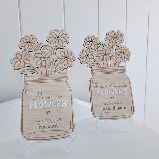 Flower Collector Jar - Lou James Creations