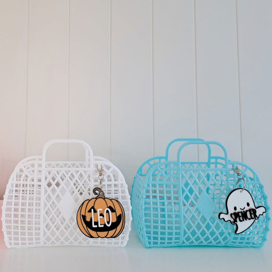 Halloween Ghost Keyring - Lou James Creations