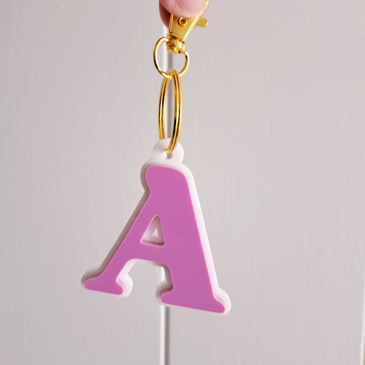 Letter Keyring - Lou James Creations
