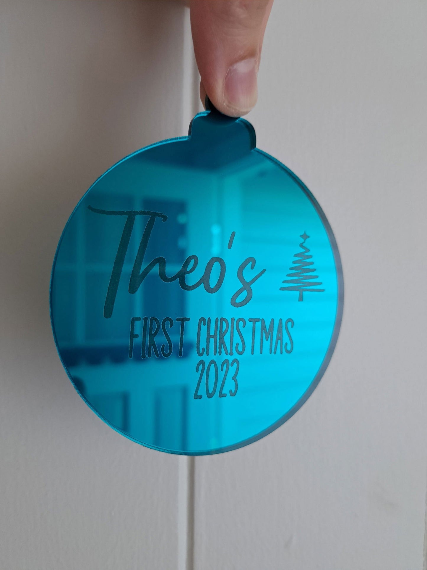 My First Christmas Bauble Ornament - Lou James Creations