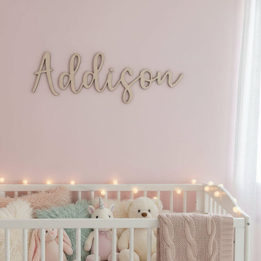 Name Plaque - Single Layer - Lou James Creations