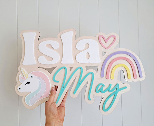 Name Plaque CUSTOM DESIGN - Lou James Creations