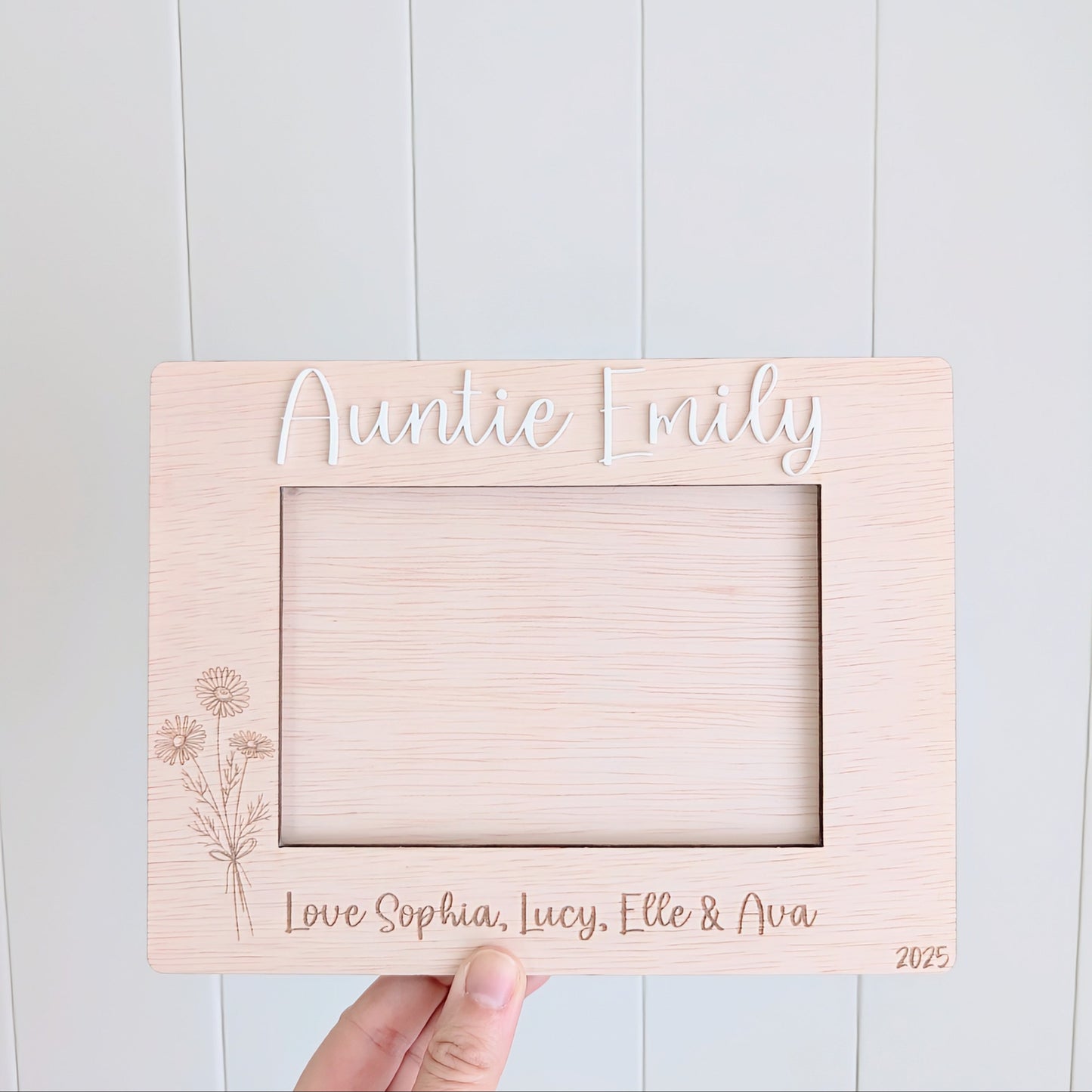 Mother's Day Wooden Photo Frame