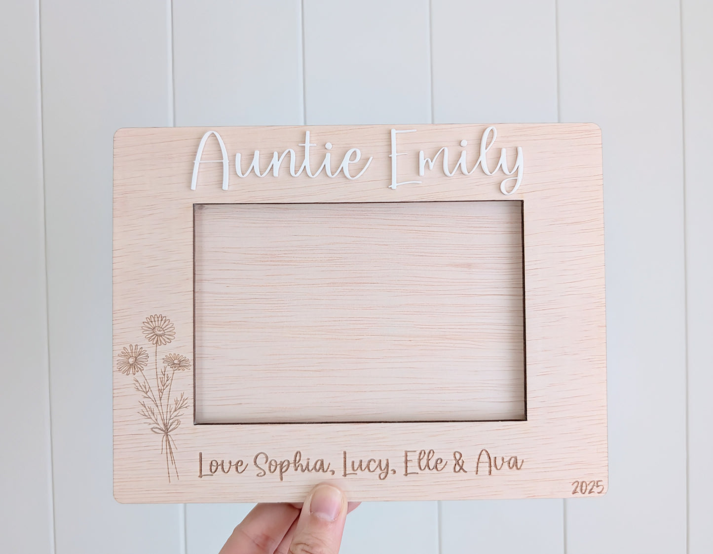 Mother's Day Wooden Photo Frame