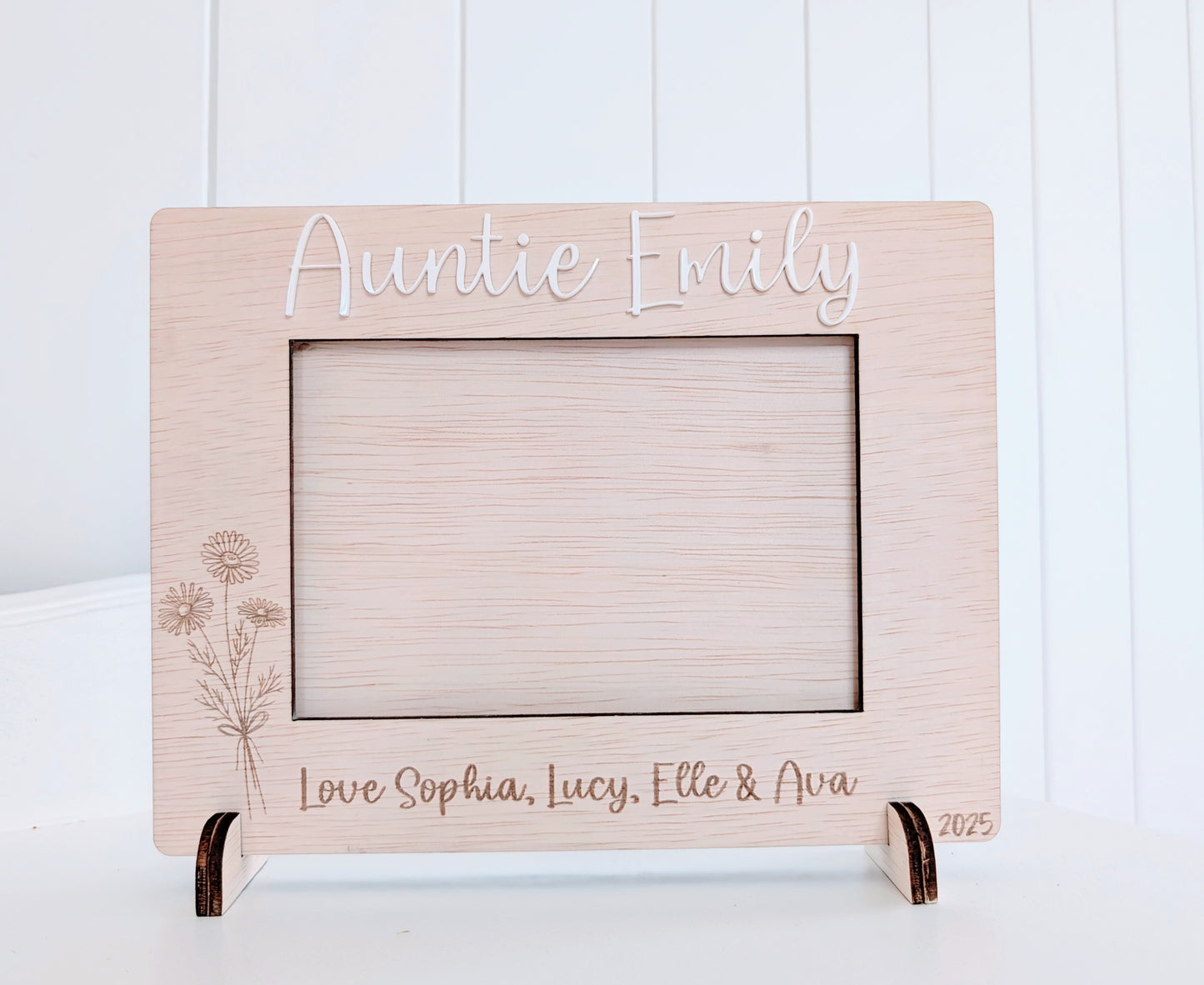 Mother's Day Wooden Photo Frame - Lou James Creations