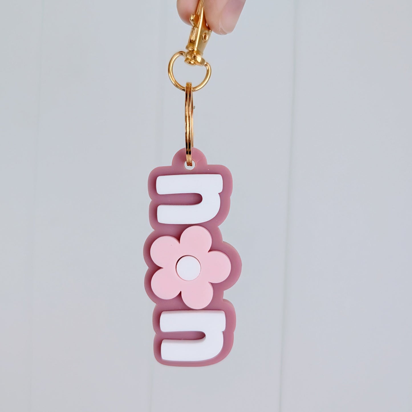 Mother's Day Flower Keyring