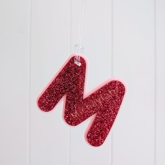 Letter Bag Tag - Double Layer