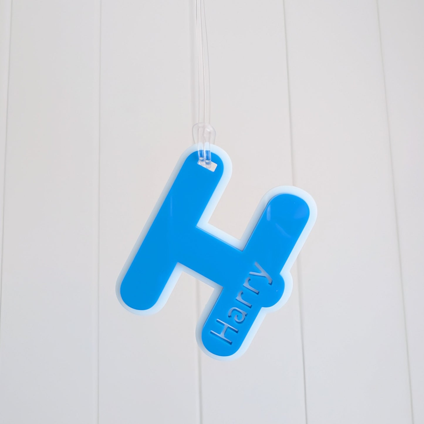 Letter Bag Tag - Double Layer