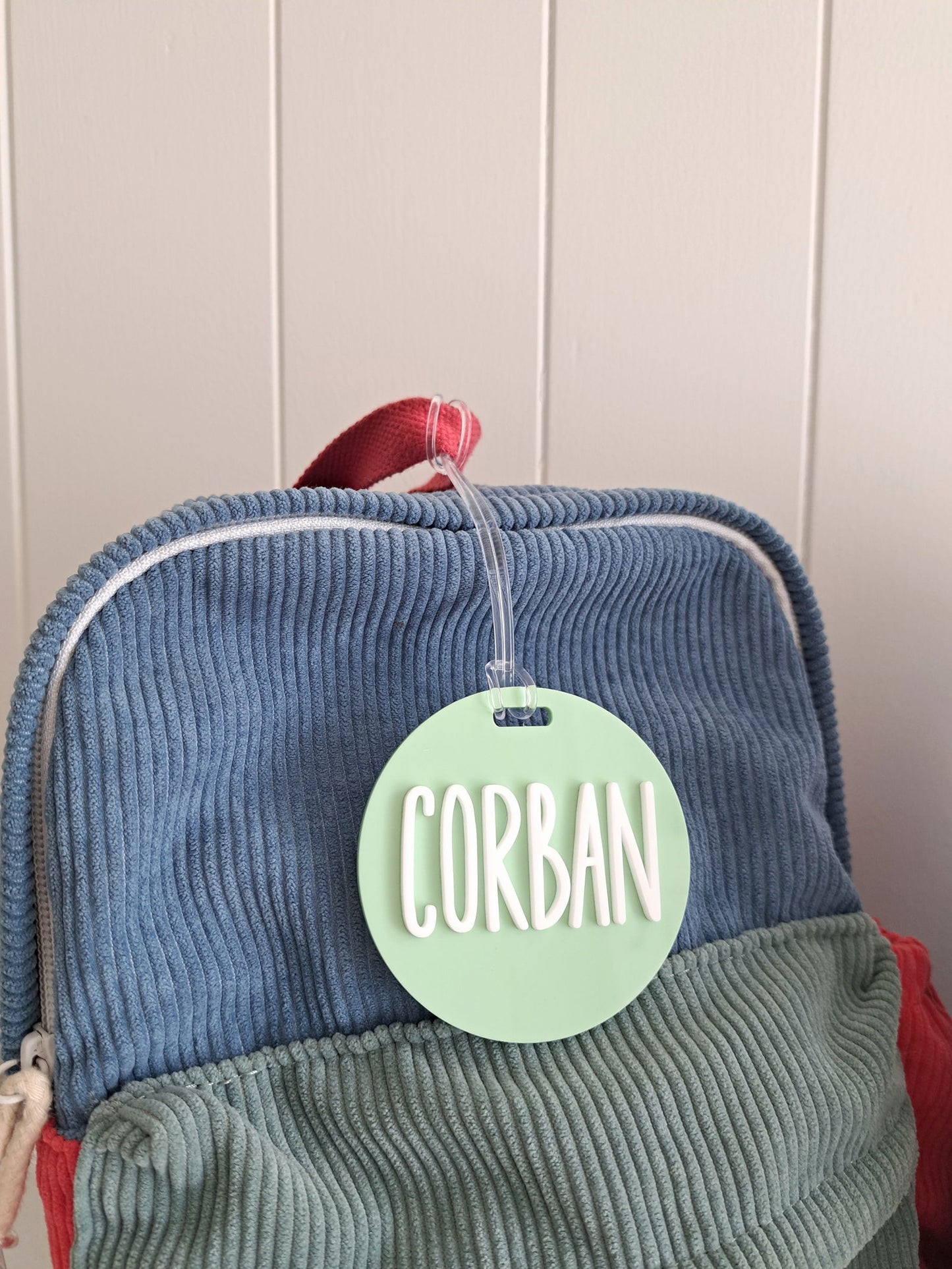 Pastel Bag Tag - Lou James Creations