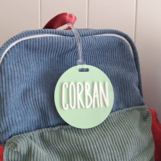 Pastel Bag Tag $10 SALE - Lou James Creations