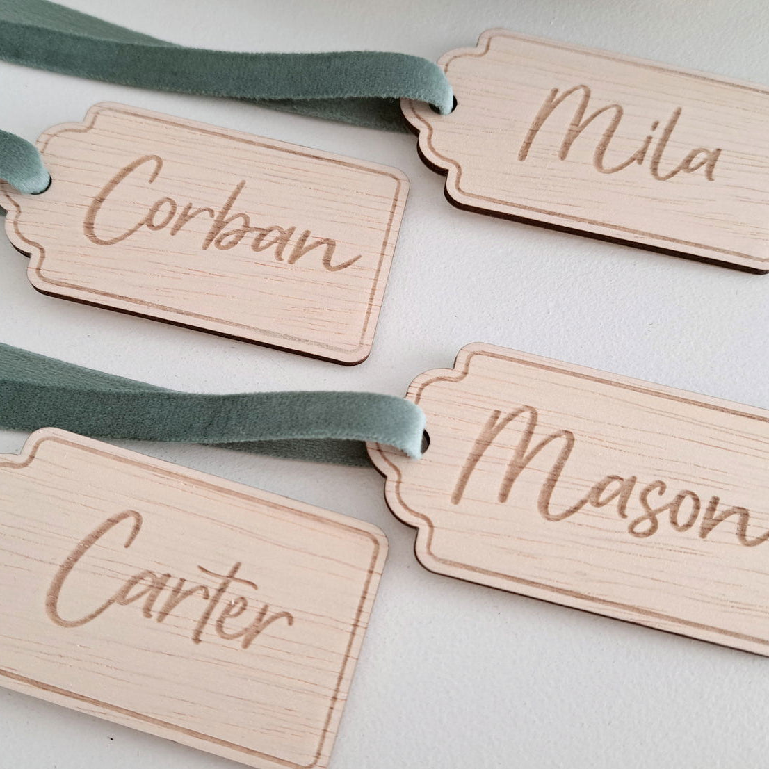Personalised Gift Tag - Engraved Name - Lou James Creations