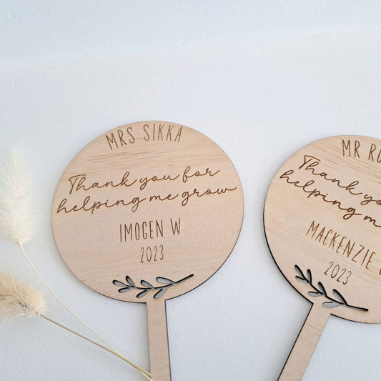 Plant Stake - Leaf - Lou James Creations