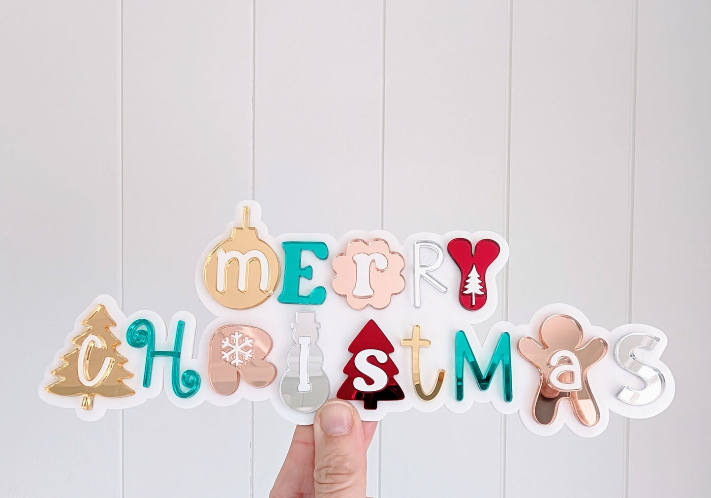 PLAQUE ONLY - Small Crate Size - Lou James Creations