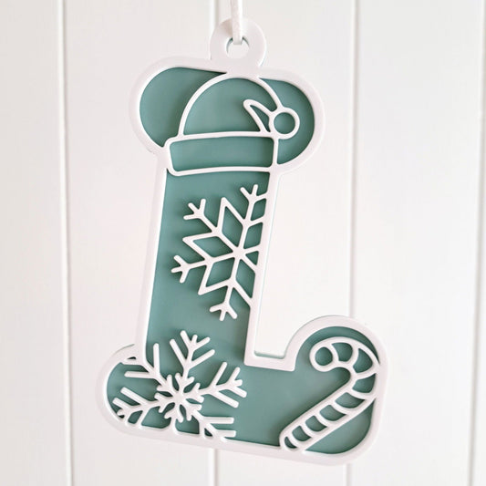 Santa Sack Letter Tag - Lou James Creations