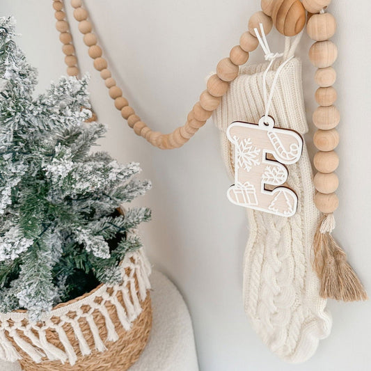 Santa Sack Letter Tag - Lou James Creations