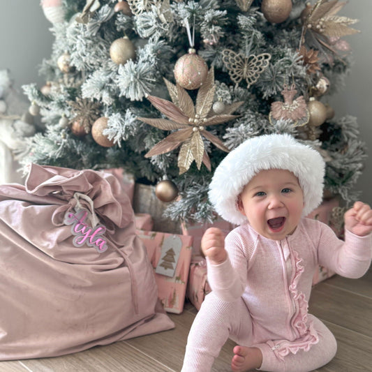 Santa Sack Velvet - Lou James Creations