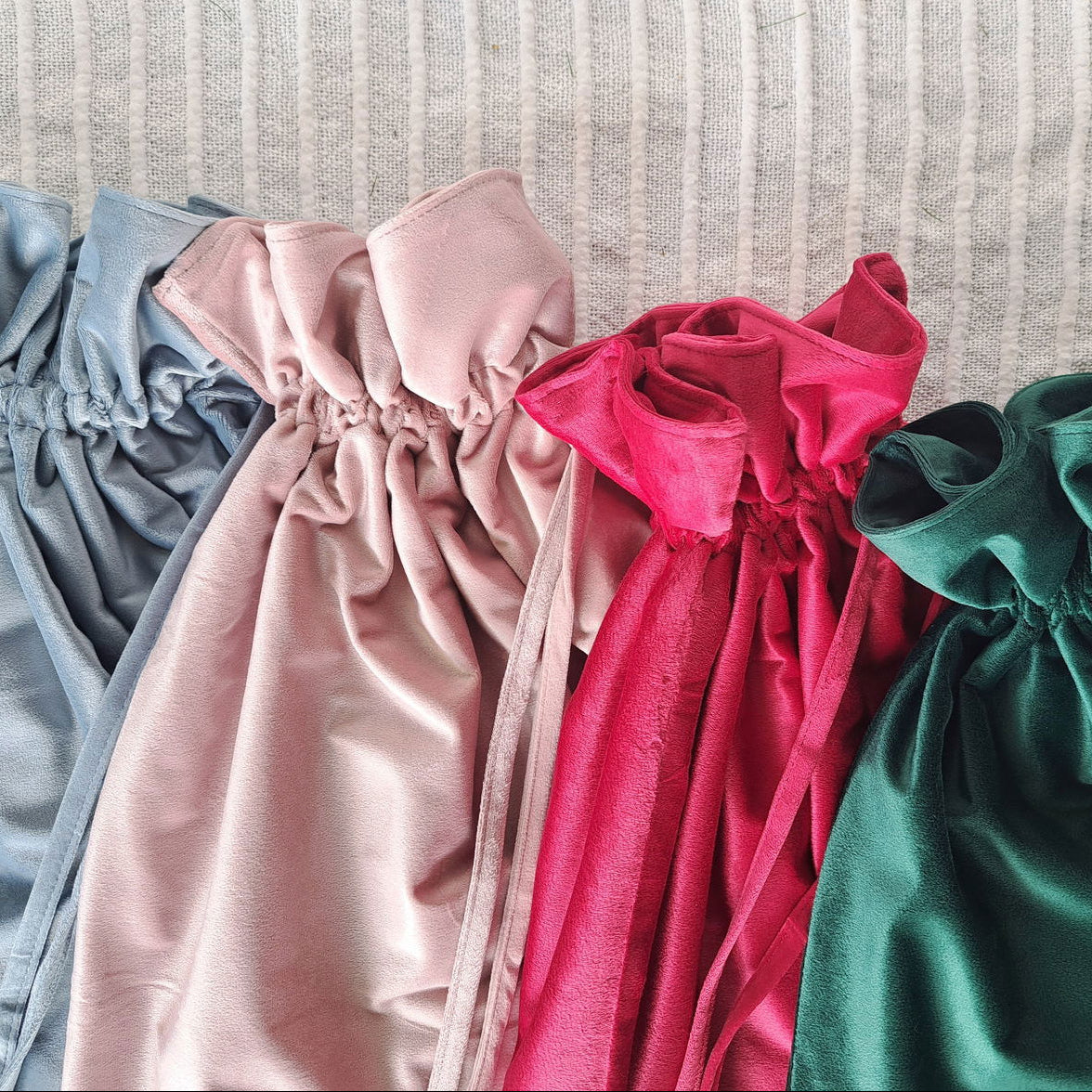 Santa Sack Velvet - Lou James Creations