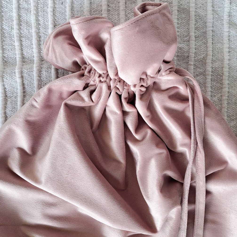 Santa Sack Velvet - Lou James Creations