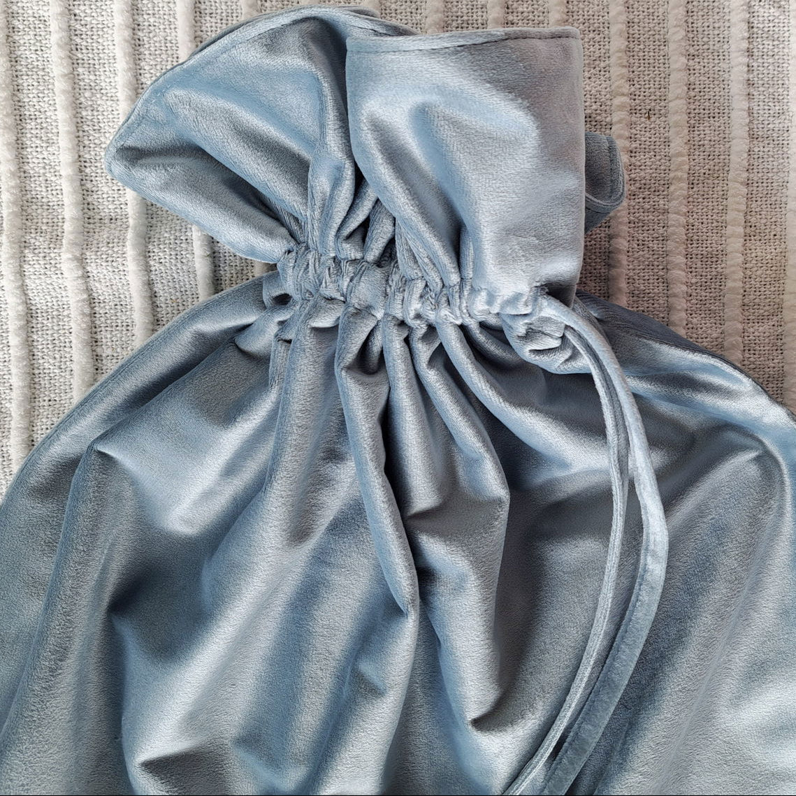 Santa Sack Velvet - Lou James Creations