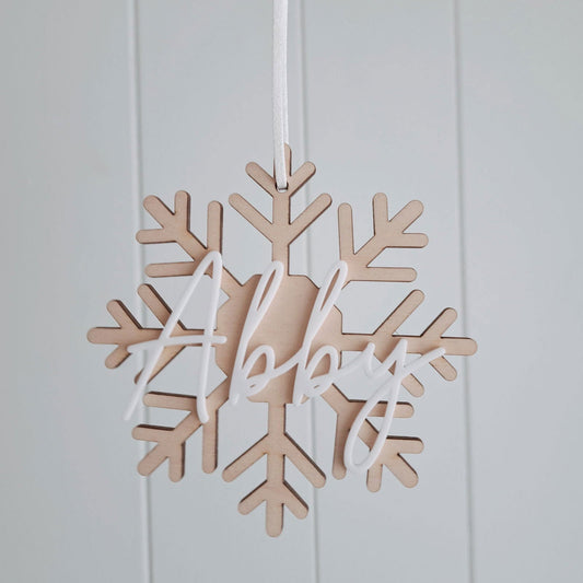 Snowflake Ornament - Lou James Creations