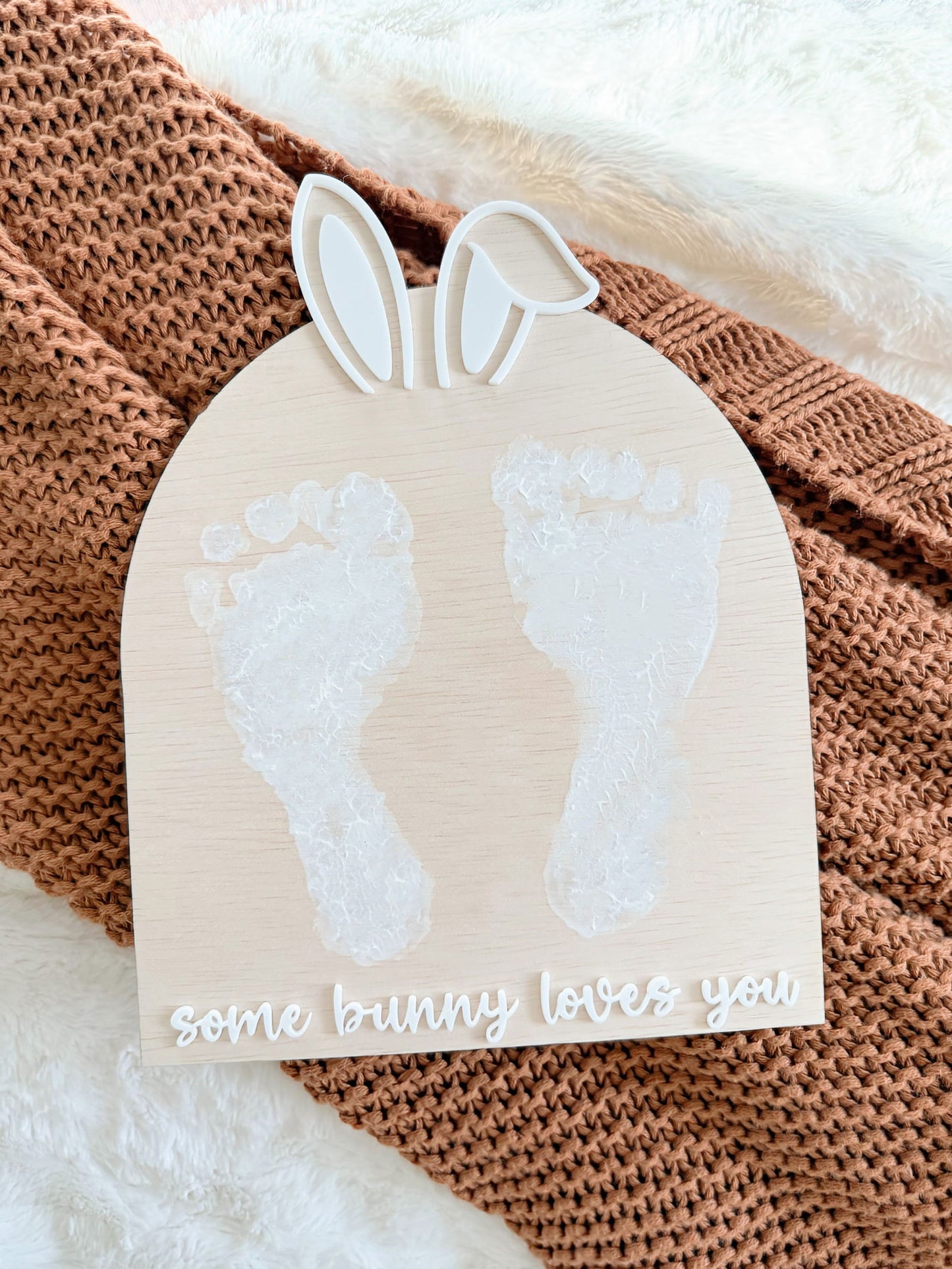 Some Bunny Loves You Plaque - Lou James Creations