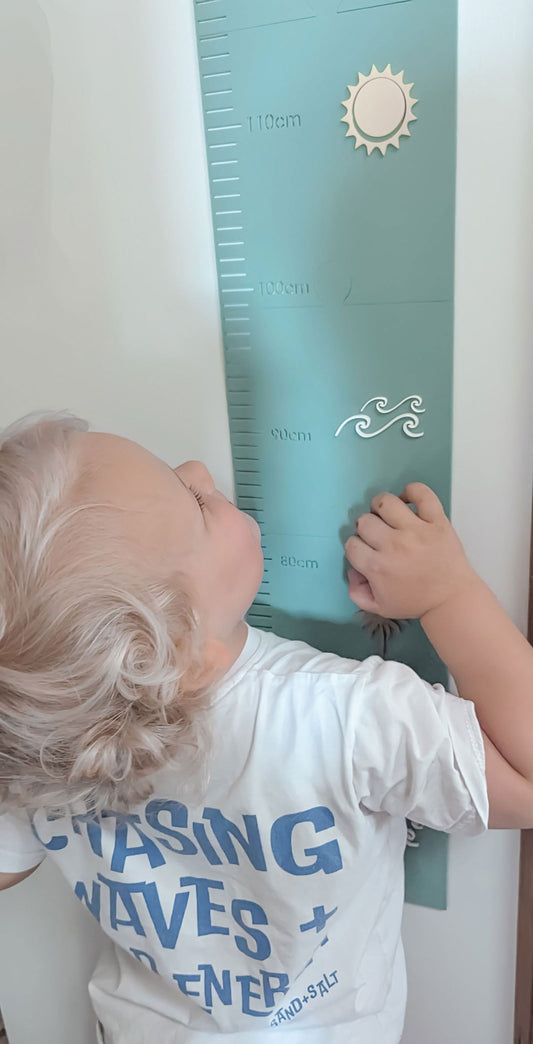 Wall Height Chart - Beach - Lou James Creations