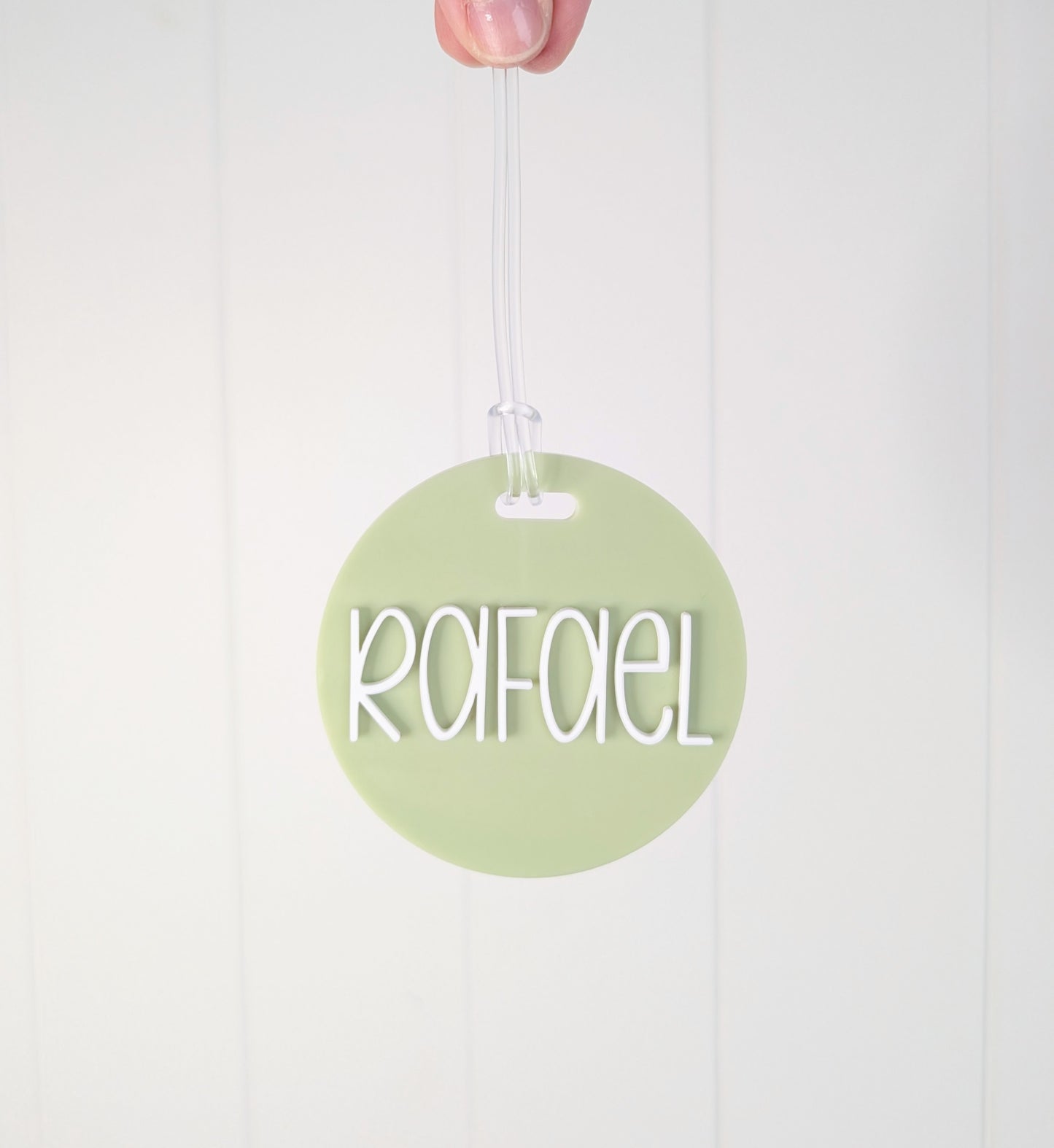 Circle Bag Tag